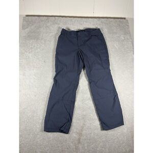 Duluth Dry on the Fly Bootcut Cargo Pants Womens Size 18x31 Blue Nylon Spandex